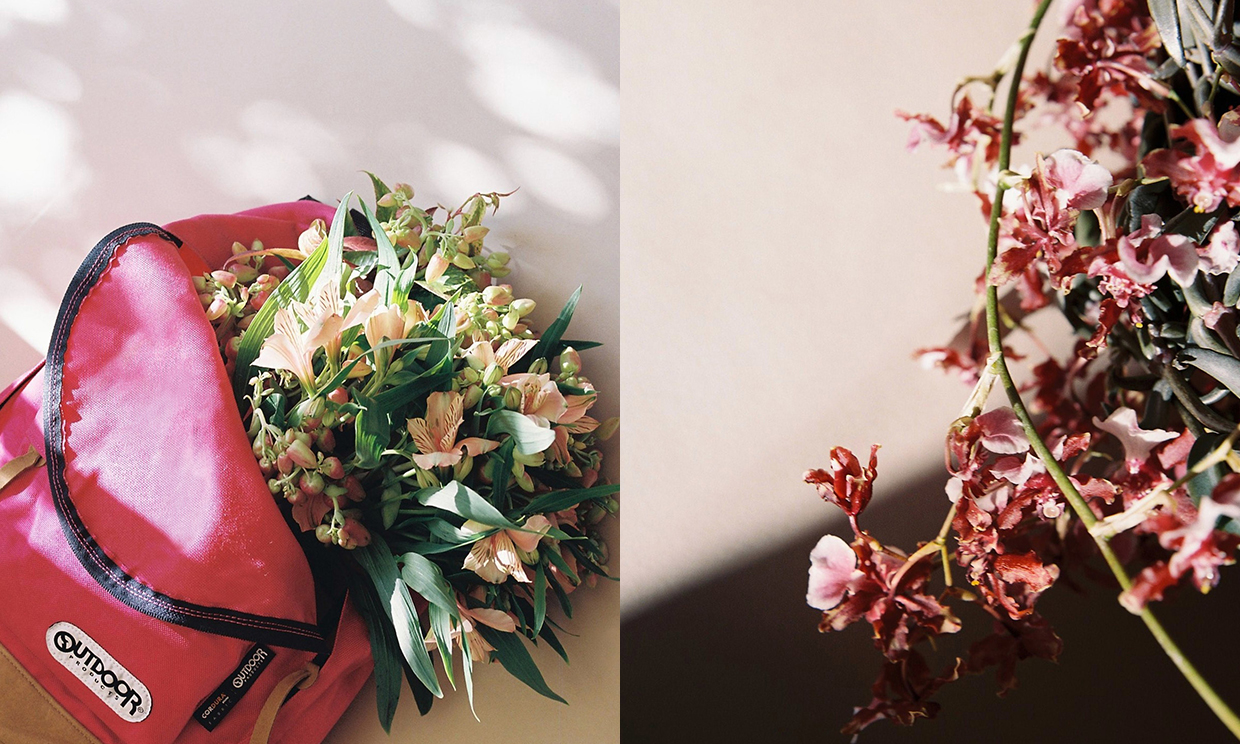 花×バッグで魅せる、フローリスト・壱岐ゆかりの色鮮やかな世界。